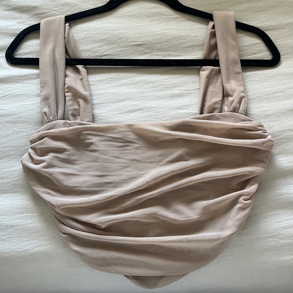 Pitaya Corset Top Beige - Picture 1 of 4